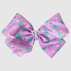 JoJo Siwa Purple Candy Cane Bow nwt